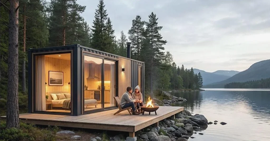 TerraBox - Nyproduktion och design av nyckelfärdiga containerhus i Sverige
