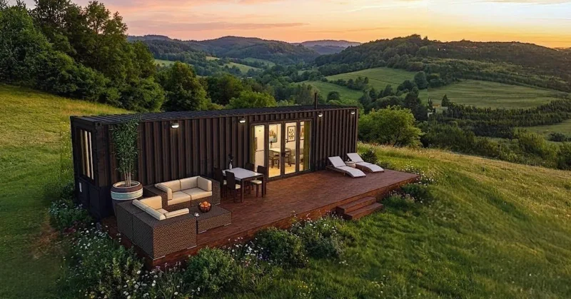 Nybyggda Vinterisolerade Containerhus i Sverige - Borgholm på Landet