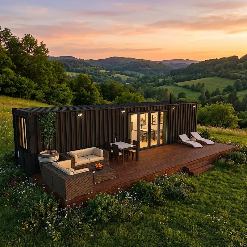 Nybyggda Vinterisolerade Containerhus i Sverige - Borgholm på Landet