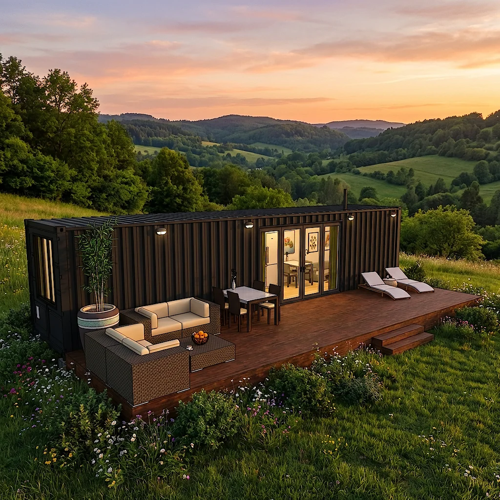 Nybyggda Vinterisolerade Containerhus i Sverige - Borgholm på Landet